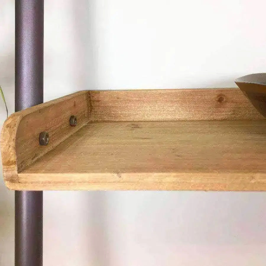 Wide Ladder Shelf Ladder with Desk - The Farthing